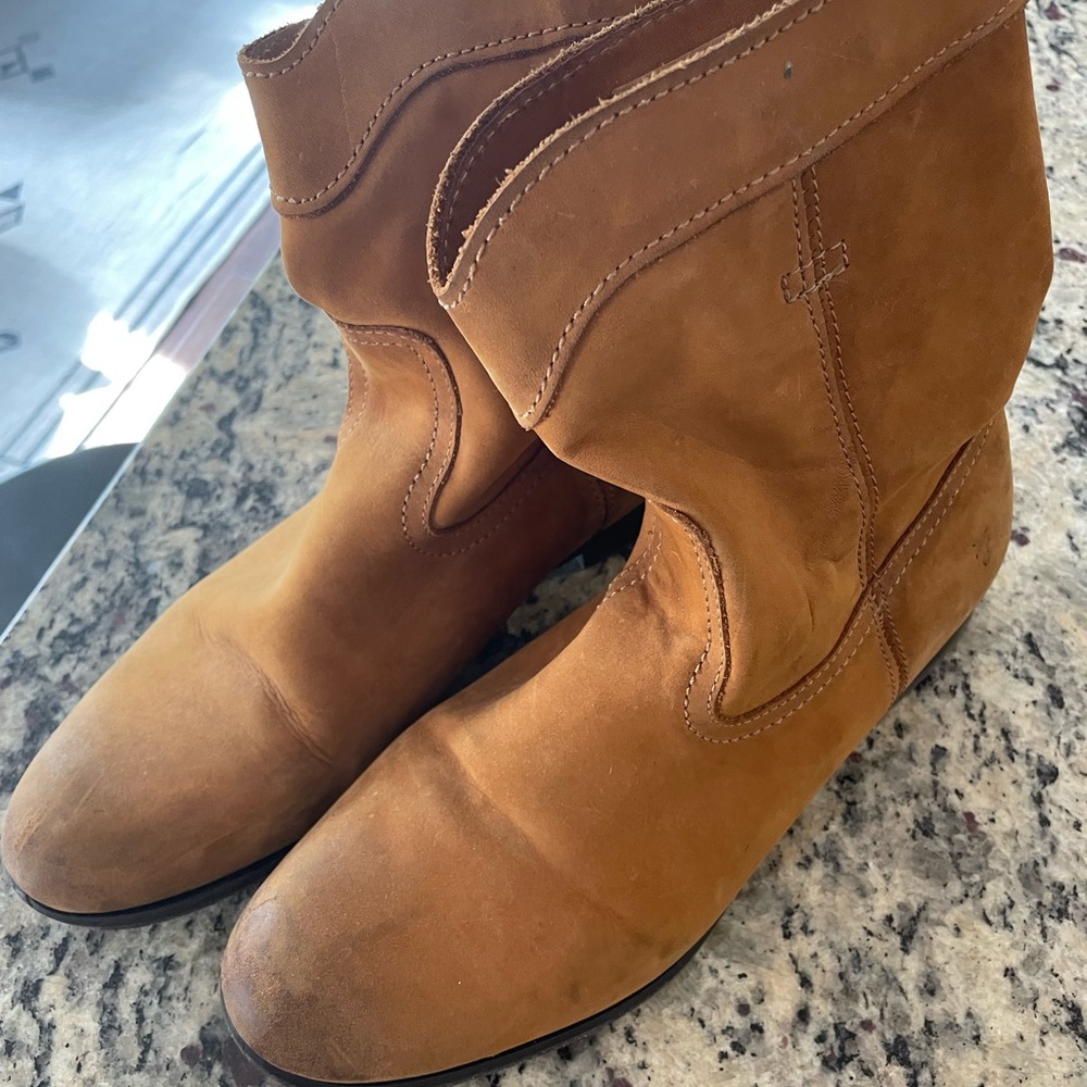 Frye Tan Boots